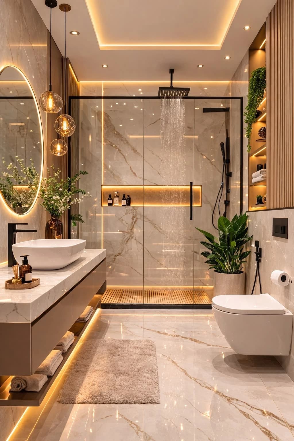 Bathroom & Toilet Interior Design