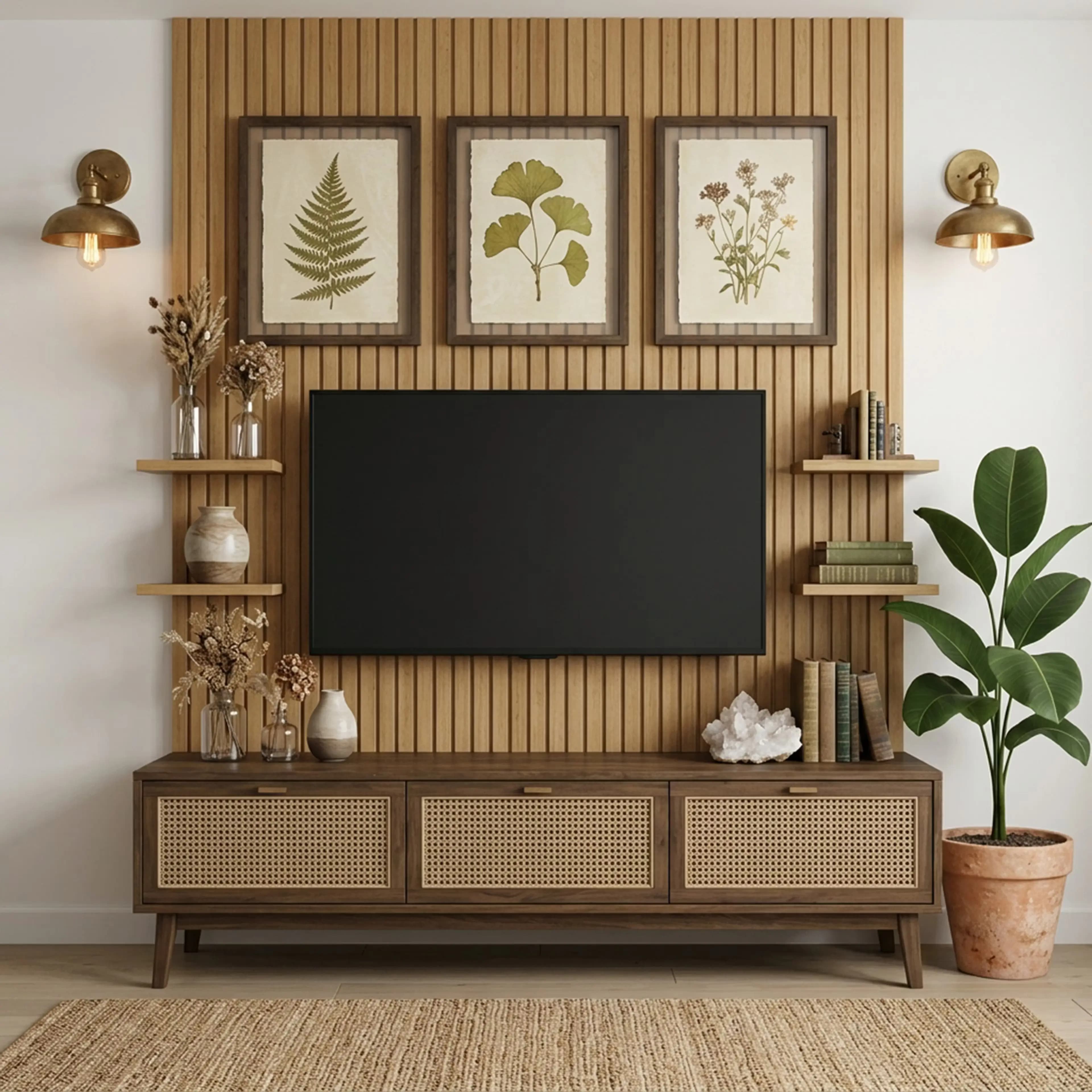Custom TV Unit (full-wall)