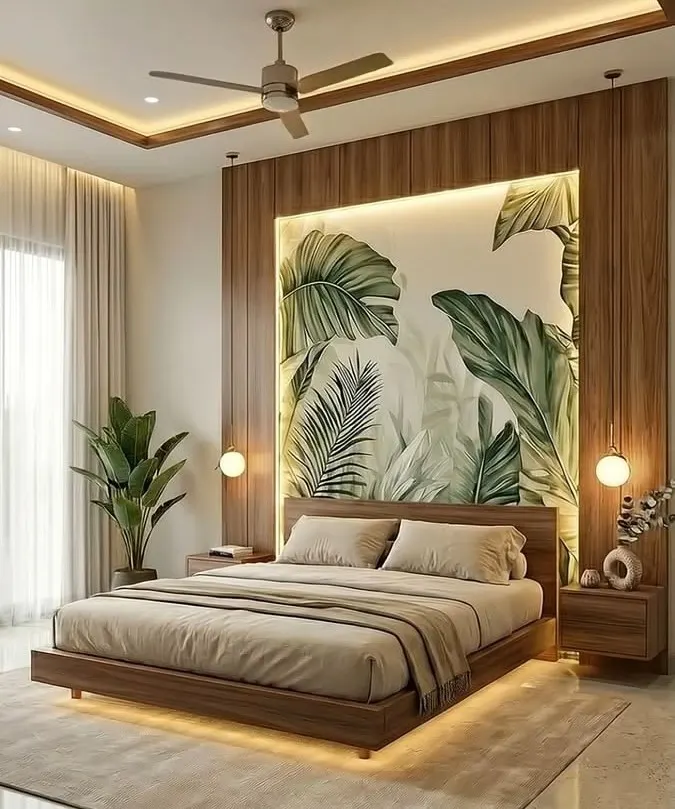 Bed and Headboard Design