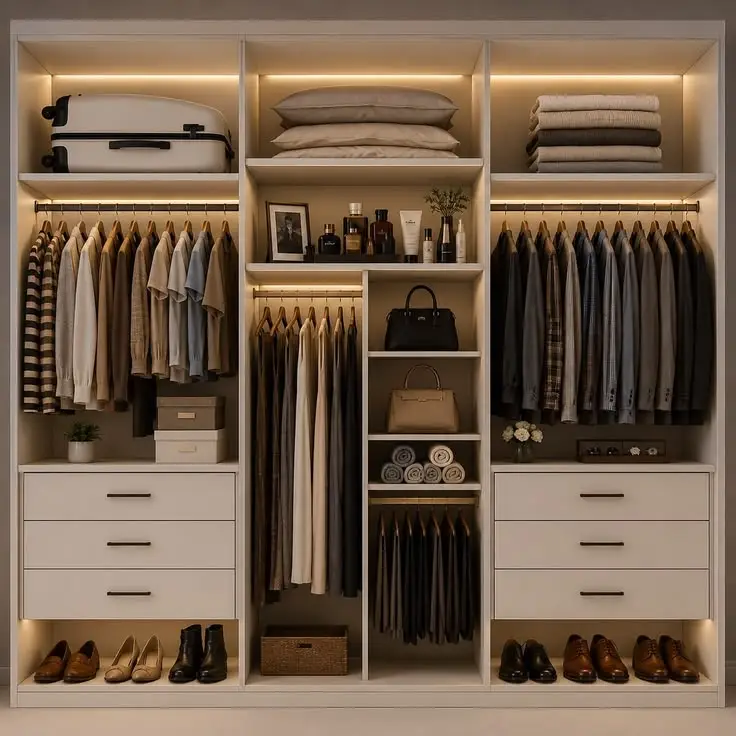 Built-in wardrobes