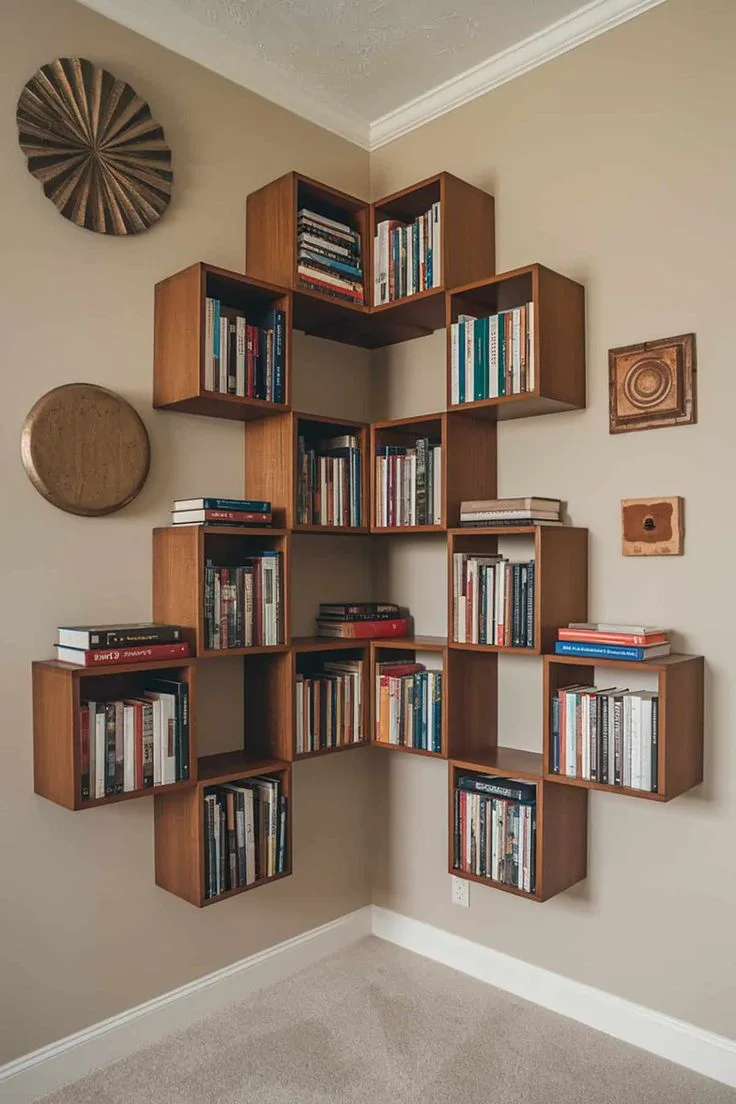 Open shelves