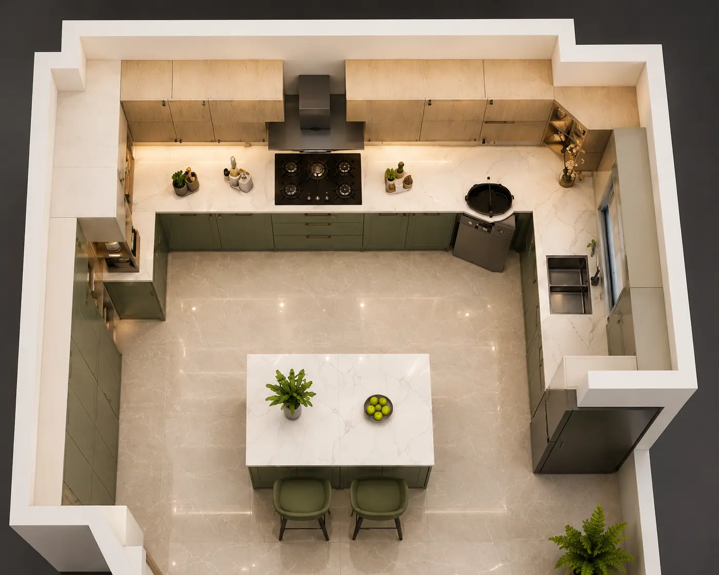 Free 3D Kitchen Renders