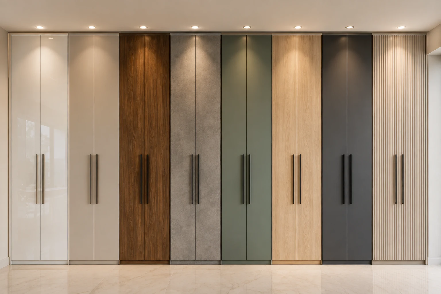 Shutter Finish Selection
